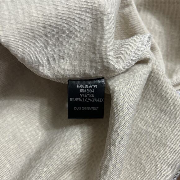 John Meyer JM Studio Dress Womens 8 Silver Sequin Party Cocktail Popover - Picture 16 of 16